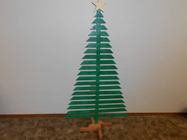 Christmas Tree, Slated Handmade 1