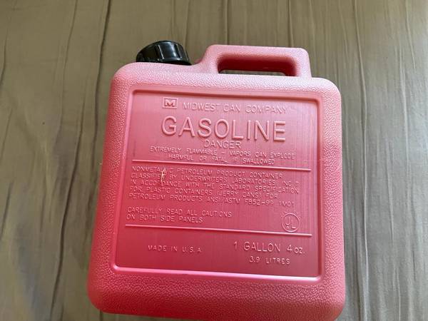 1g Gasoline Can - Midwest Can Company 1
