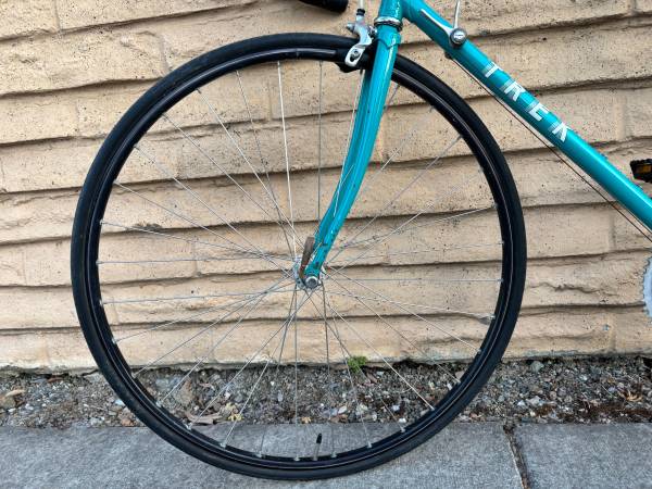 Bicicleta de carretera vintage Trek Pro Series USA de 58 cm - verde azulado clásico - $325 (cupertino)63470081717891121