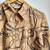 Western Baroque Pattern Tan Blouse sz Medium 1 thumbnail
