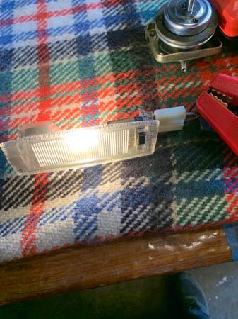 Mercedes W123 interior light front early style 1