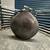 LARGE SOLID AND STUNNING MODERN GRETCHEN NICKEL CAST ALUMINUM VASE 2 thumbnail
