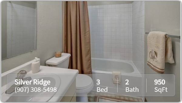 $2,170 / 3br - 950ft2 - Zoom on over for a look at our great 3 bed, 2 bath! 950 Sq Ft! (Anchorage - South Abbott Loop)63991793605379120