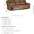 Power reclining leather sofa & recliner 3 thumbnail