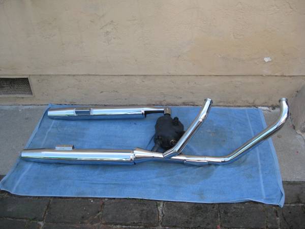 Kawasaki exaust system 1