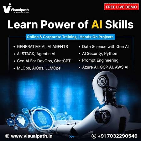 AI and Generative AI Online Training at VisualPath 1