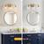 Bathroom Light Fixture Gold Vanity Light 3 Light Brushed Brass  Wall Sconce Ligh 3 thumbnail