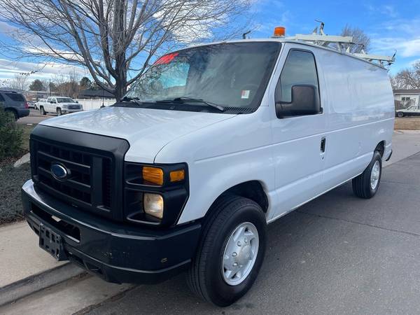 2008 Ford E-250 Commercial One Owner Van with Bins and Racks 1