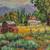 Original oil painting Sage Country by Otto Jegodtka 4 thumbnail