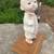 Japanese Hakata Doll Boy 8.5” Ceramic Statue w/ stand and umbrella 5 thumbnail