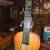 GUITAR ACUSTIC VINTAGE WITH HARD CASE 36.5 INCHES LONG 4 thumbnail