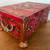 Treasure box mini chest metal gilt footed made in West Germany 1 thumbnail