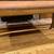 KREISS Collection Leather Long Bench Settee Brass Nailhead Accents 7 thumbnail