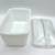 VTG Westinghouse Milk Glass Refrigerator Baking Dish Loaf Pan W/ Lid 2 thumbnail