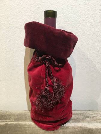 Pottery Barn Velvet Gift Bag 🍾 1