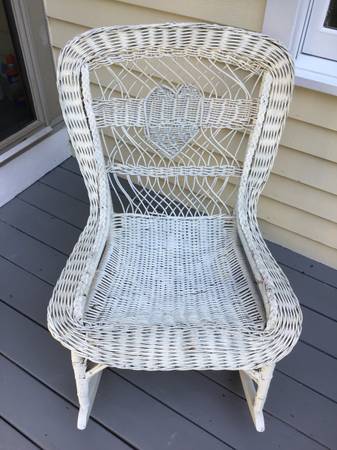 Wicker Rocker 1