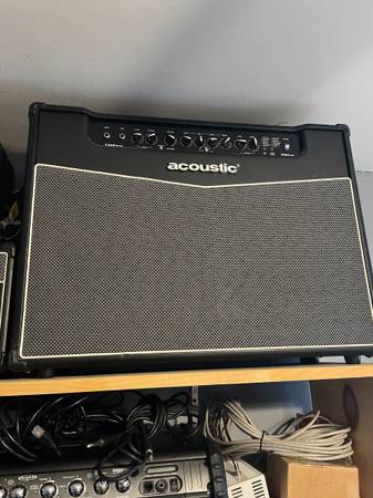 ACOUST 100 WATT COMBO 2X12 LEAD GUITAR AMP 1