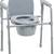 Steel Folding Deep Seat Bedside Comode Chair 1 thumbnail
