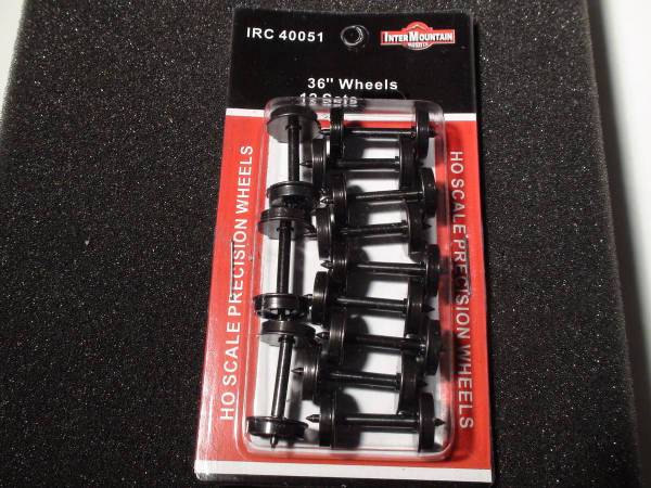 HO-INTERMOUNTAIN IRC40051 SCALE WHEELS 36" 12 SETS 1