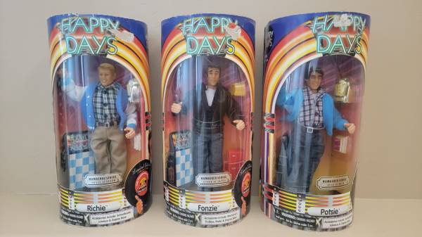 1970"s Original Vintage Happy Days Figures 1