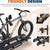 New Heavy-Duty Aluminum, 2 Bike Hitch Rack w/ Loading Ramps – Universal Fit fo 3 thumbnail