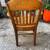 Vintage Antique Solid Maple Banker’s Desk Chair by Allen Chair Company 6 thumbnail