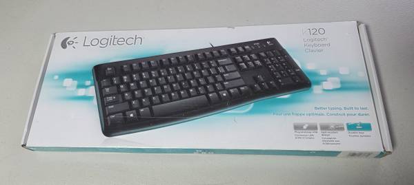 Logitech K120 Wired Keyboard for PC  (NEW) 1