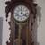 Vintage Rectangular Wall Clock Analog Roman Numerals Pendulum Brown/Gold 1 thumbnail
