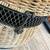 Vintage very large wooden basket with iron cast hardware 7 thumbnail