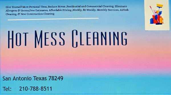 Hot Mess Cleaning - Home & Office Cleaning 1