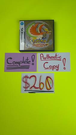 Pokémon HeartGold Version (Nintendo DS, 2010) Complete 1