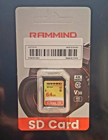 RAMMIND 64 GB Class 10 SD Card 1