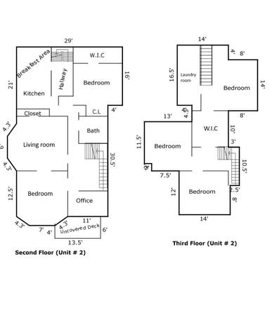 $1,200 / 5 habitaciones - ¡$1200, servicios e internet incluidos! (Dorchester)63699276261249121