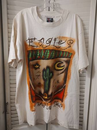 Eagles 1994年コンサート Tシャツ Mサイズ Vintage 1994 Eagles Hell Freezes Over World Tour Shirt Size
