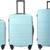 New 3-Piece Luggage Set (20" 24" 28") with Wheels, ABS Hardshell 2 thumbnail