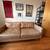 West Elm Hamilton Sofa in Tan Outback Leather 70 in 3 thumbnail