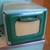 1930s GREEN METAL PLUG-IN TOY STOVE 2 thumbnail