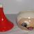 2 Vintage Ceramic Christmas Santa Candy Goodies Jars 4 thumbnail