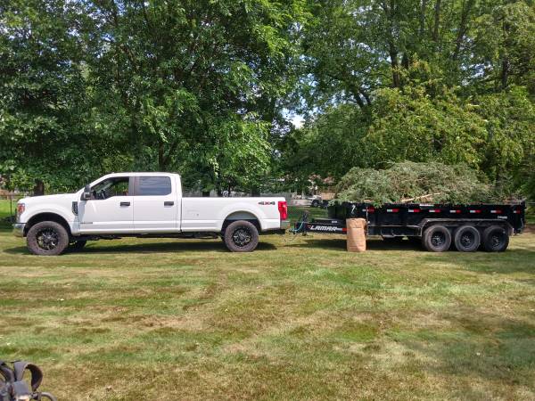 2021 Lamar 16ft Tri axle 23k gvw Dump Trailer 1