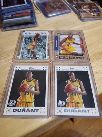 Kevin Durant Rookie Basketball cards 1
