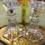 Candlestick Holders 4" Tall 24% Lead Crystal 2 PCS 1 thumbnail