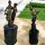 French bronze sculpture auguste moreau reine des pres w marble 2 avail 2 thumbnail