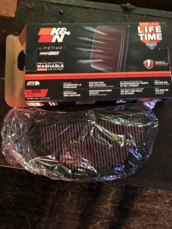 K&N air filter for Kawasaki 1