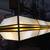 Awesome vintage Billiards/Kit/Dining tiffany/brass/wood CEILING LIGHT 12 thumbnail
