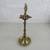 Peacock Brass Diya Hindu Pooja Spiritual 5 Wick Oil Lamp 14" Tall 8 thumbnail