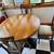 Tiger oak Paw foot antique dining table and 6 signed Larkin chairs 5 thumbnail