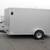 Trailer 7 X 12  Ramp Door   6'  Tall Silver Mist  In Color ( 080 Skin 4 thumbnail