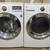 LG Elite White FrontLoad Washer & Steam Electric Dryer Set - Stackable 23 thumbnail