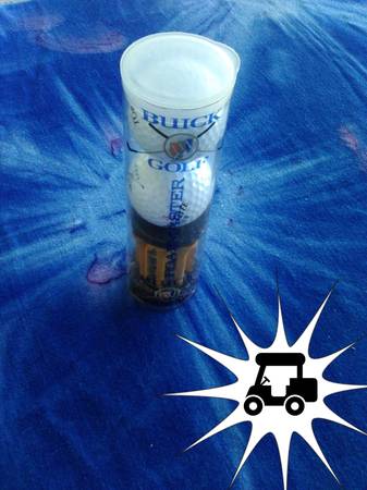 BUICK GOLF,ROADMASTER GOLF KIT,2 BALLS,9 TEES,NEW/UNOPENED,VINTAGE,COL 1