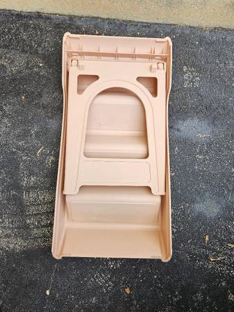 Pet Stairs With Carpet Folds Flat Beige Paw Prints & Lease & Harness - $40 (Pembroke Pines)63471413622657122